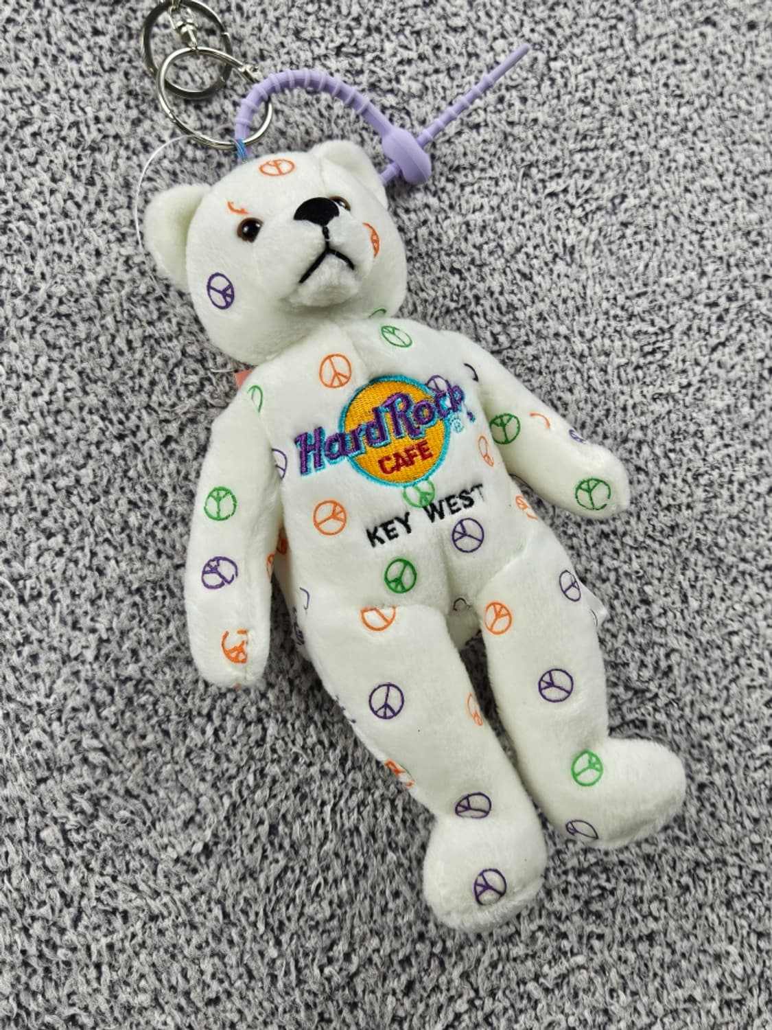 하드락카페 키 웨스트 테디베어 커스텀 키링 (23CM) / 11229 상품이미지2