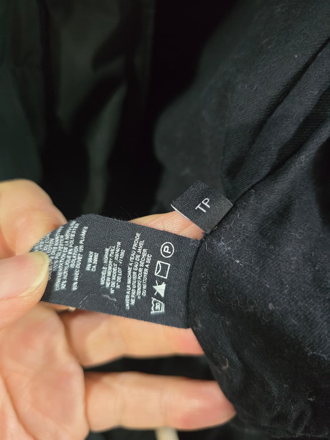 띠어리 롱패딩  상품이미지5