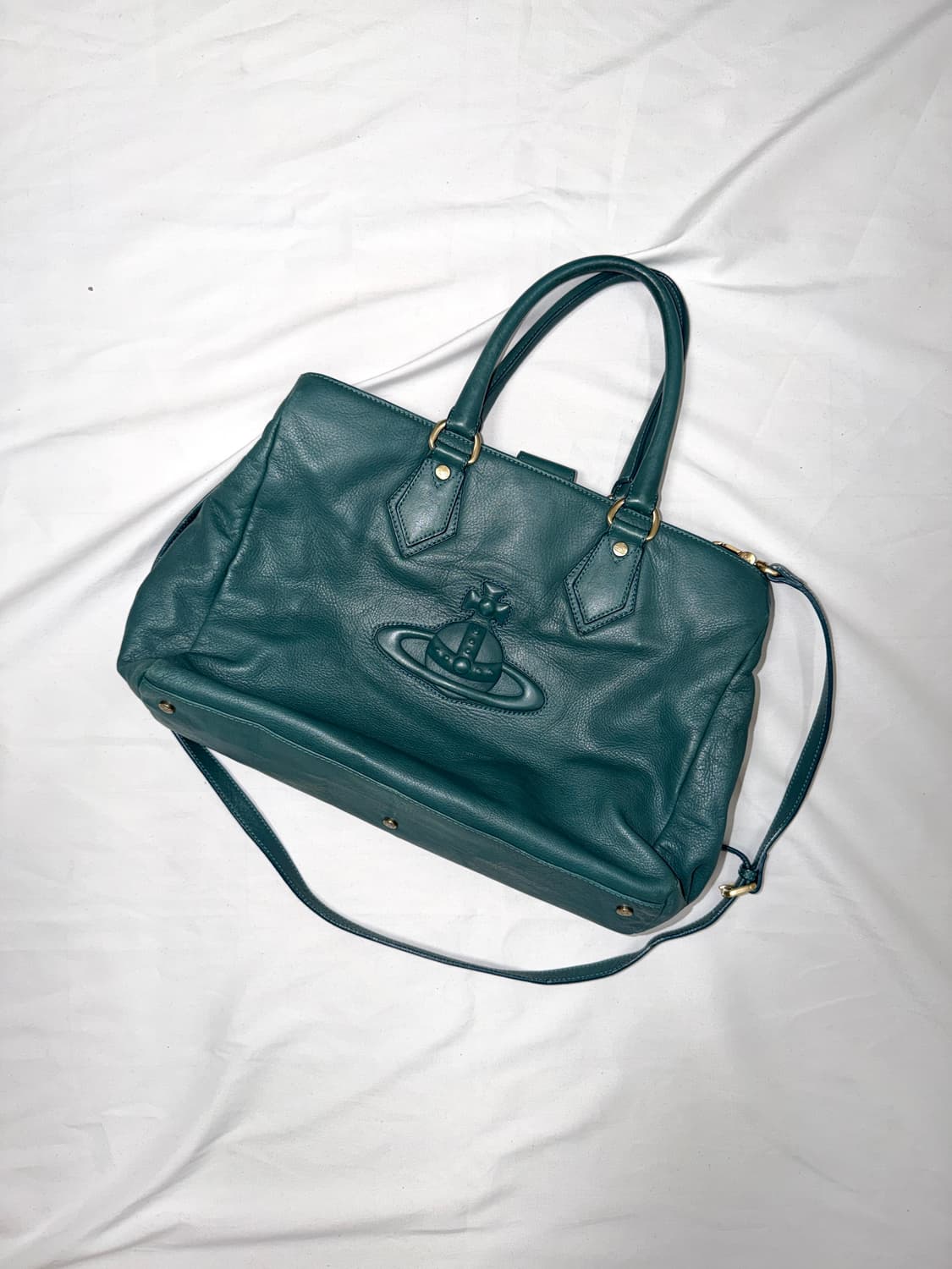 비비안웨스트우드 레더 백 상품이미지3