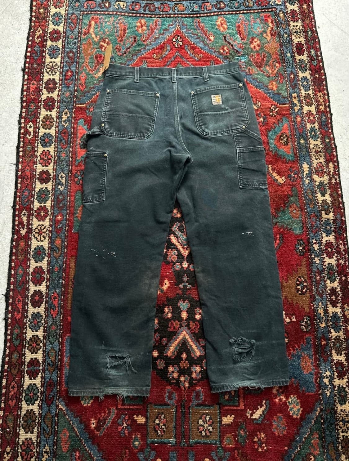 OG USA MADE 칼하트 더블니 34x30 상품이미지4