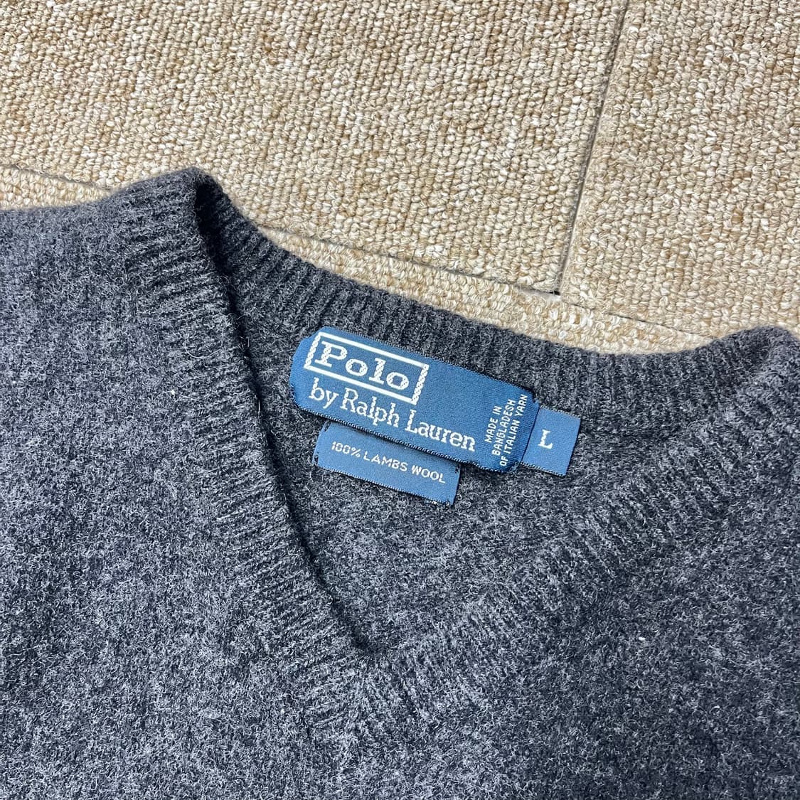 폴로 랄프로렌 브이넥 니트 상품이미지4