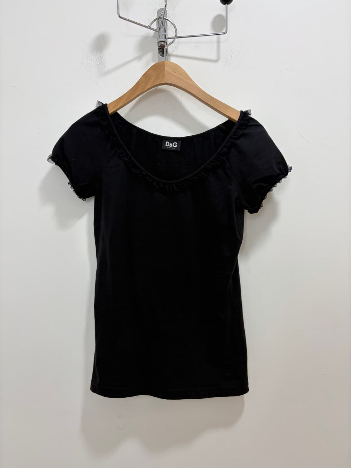 돌체앤가바나 큐빅 레이스 반팔 티셔츠 상품이미지3