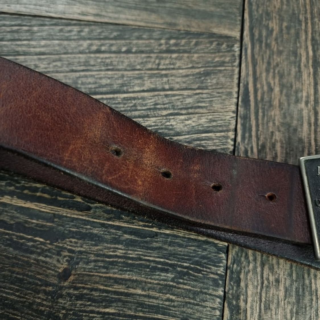 [리바이스] 리얼 카우 레더 빅로고 버클 소가죽 벨트 M18954 상품이미지6