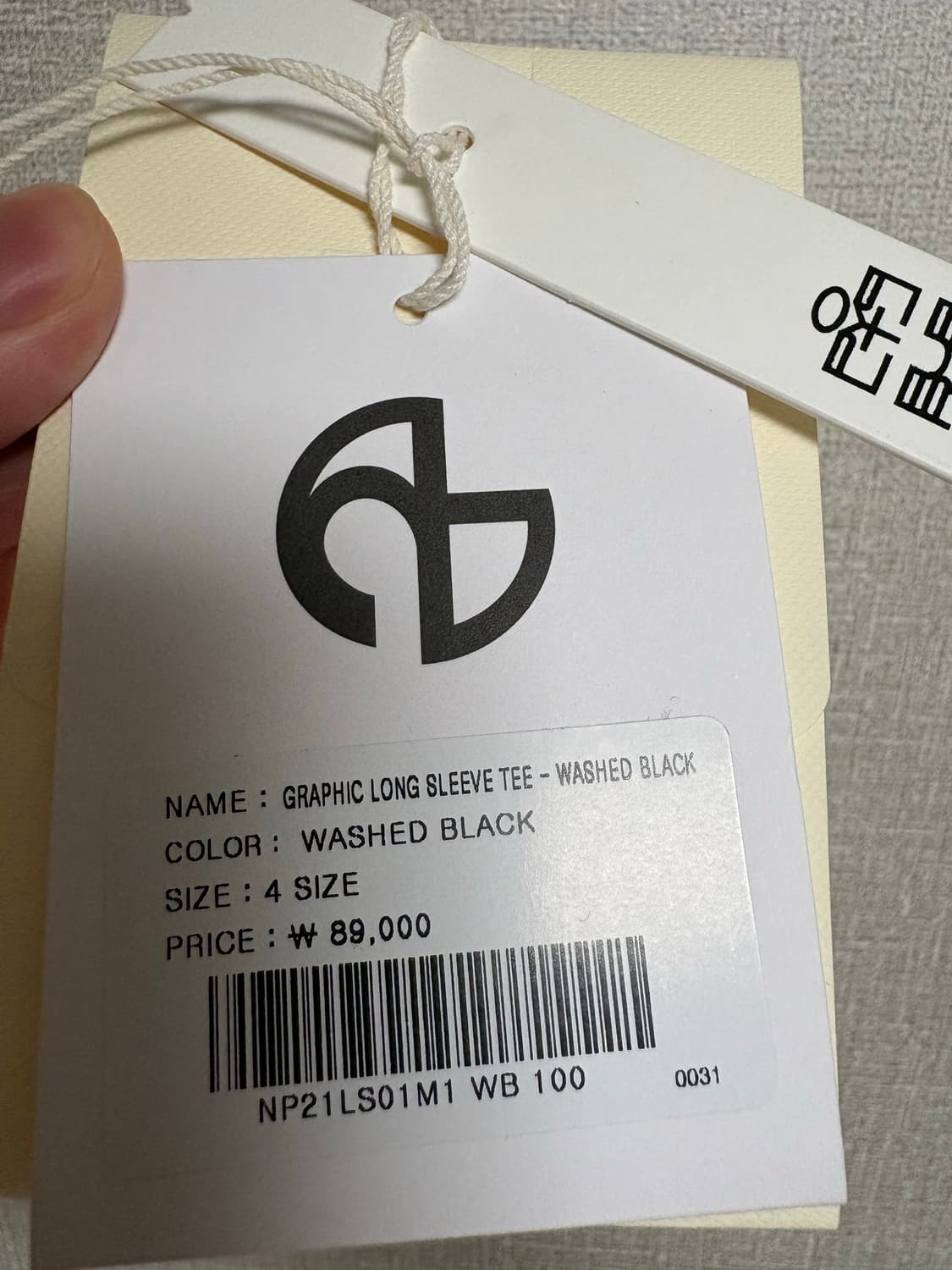 폴리테루X노매뉴얼 롱슬리브 4사이즈! 상품이미지5