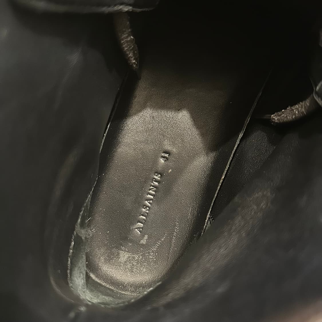 올세인츠 AllSaints 리얼 스웨이드 하이탑 스니커즈 상품이미지9