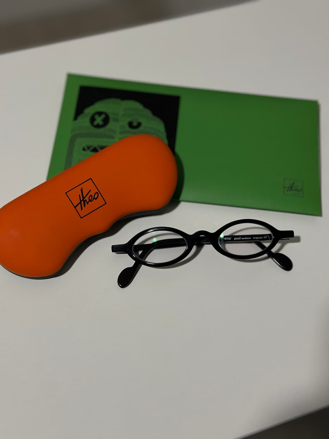 Theo(테오) 99년도 빈티지 프레임 paul medium 블랙 상품이미지1