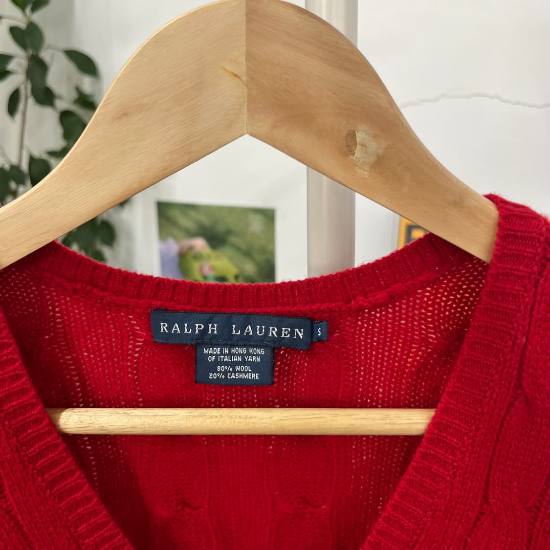 폴로랄프로렌 우먼 캐시미어 블렌드 니트 S 상품이미지3
