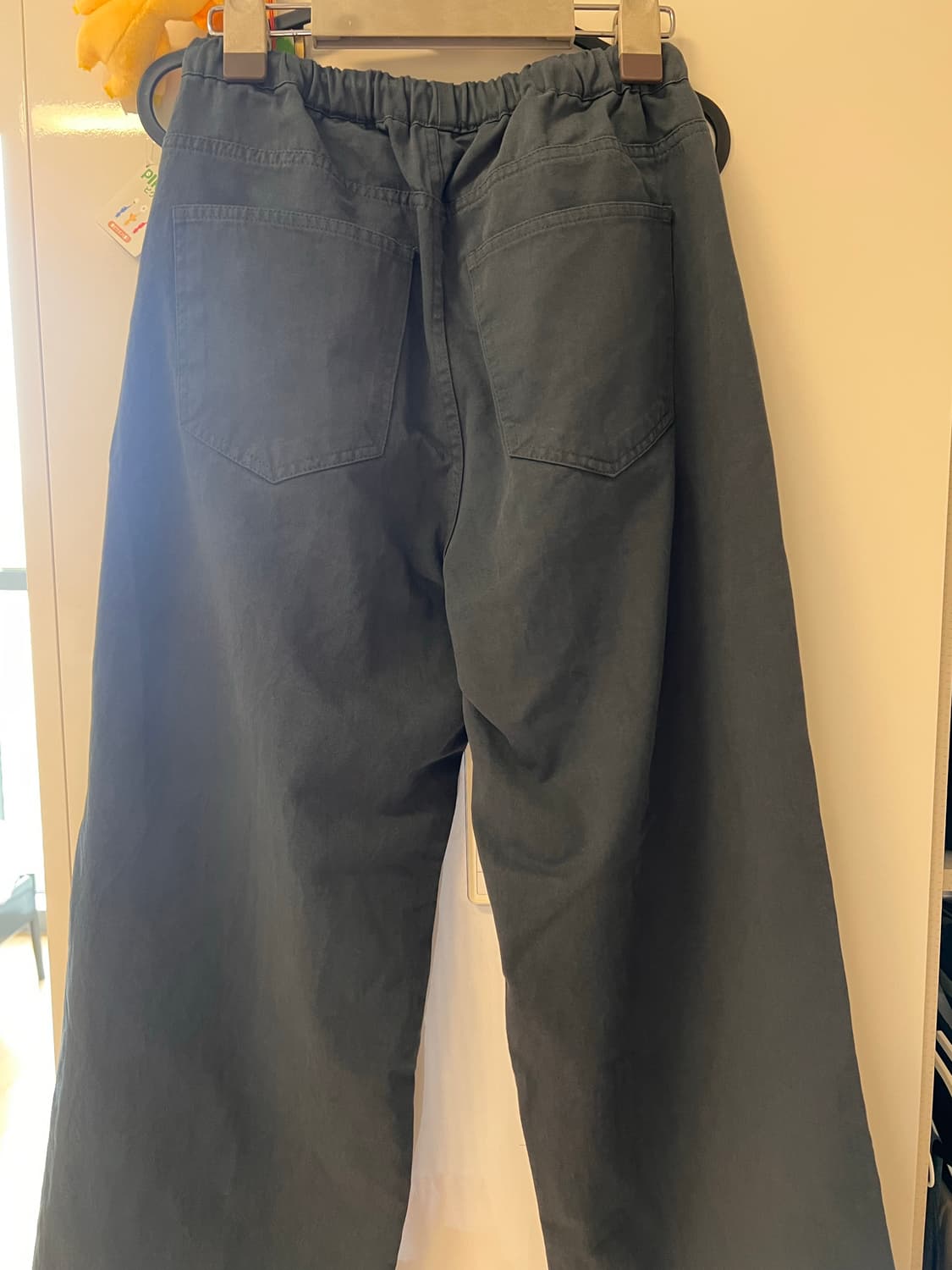 헤더먼트 worn cotton pants ash navy 상품이미지4