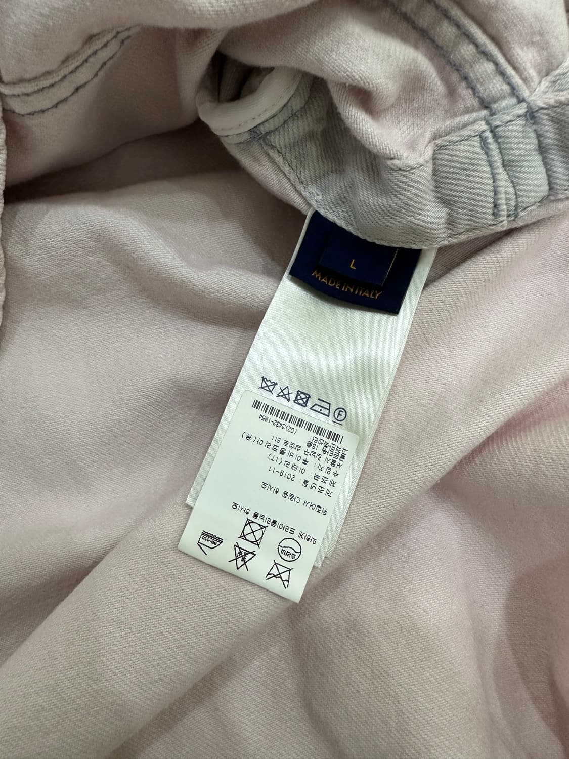 [L] 루이비통 리무버블 포켓 블리자드 데님 셔츠 자켓 상품이미지6