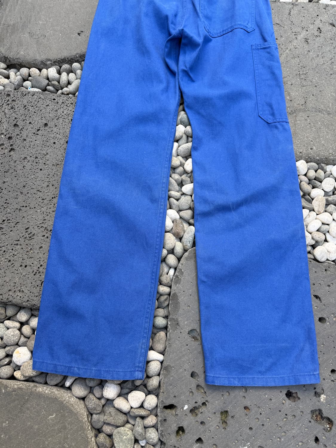 OLD VINTAGE WASHED BLUE FRENCH 프렌치워크팬츠 상품이미지9