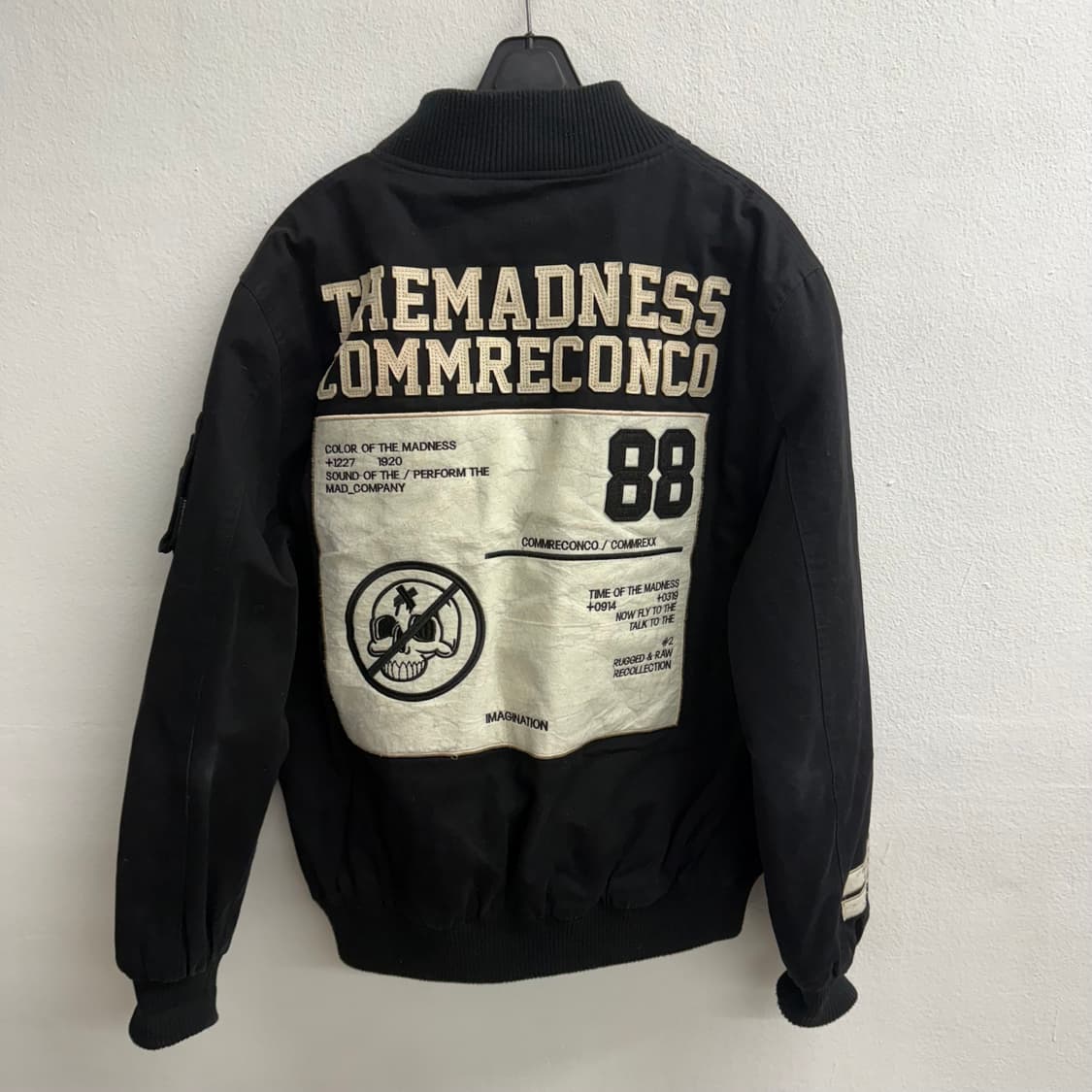 더 매드니스 HIGH WAY MA-1 / BLACK XL 상품이미지4