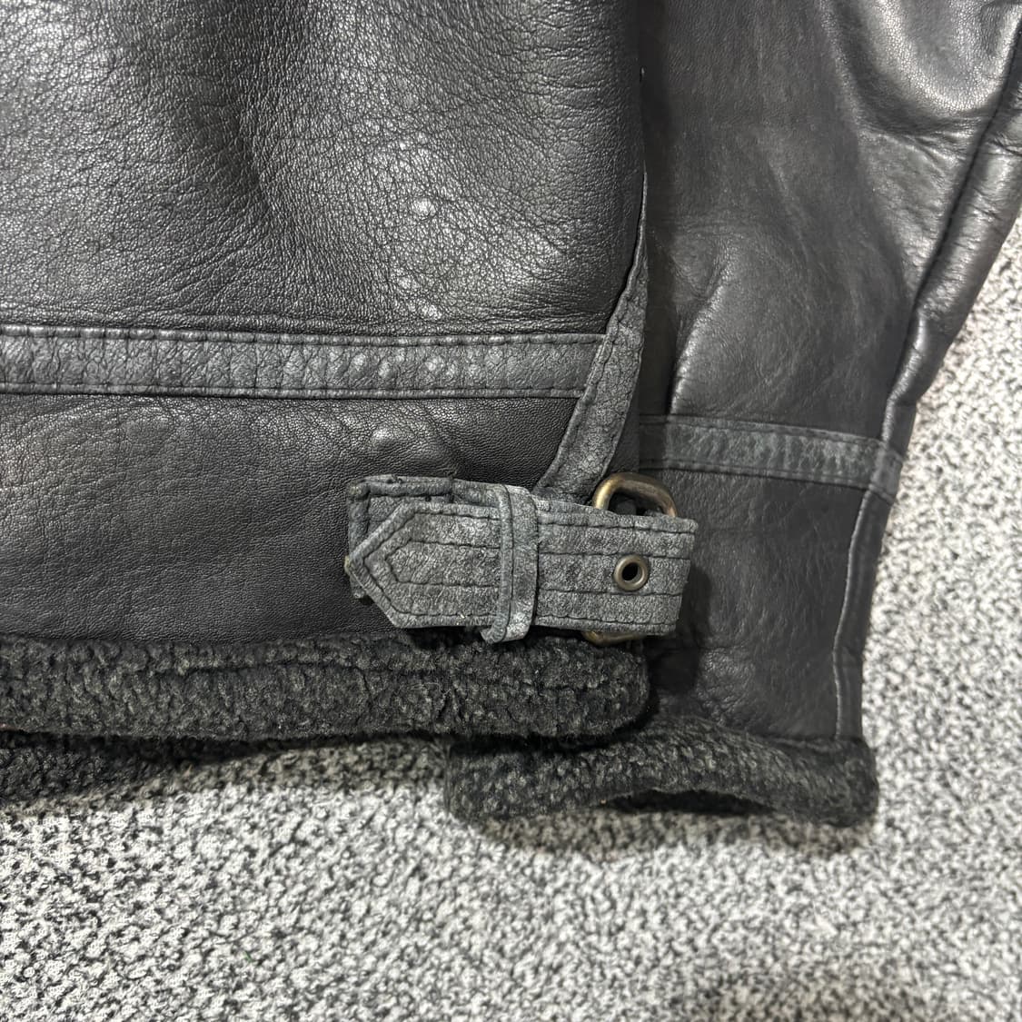 J.K members B-3 무스탕 자켓 (L) 상품이미지7