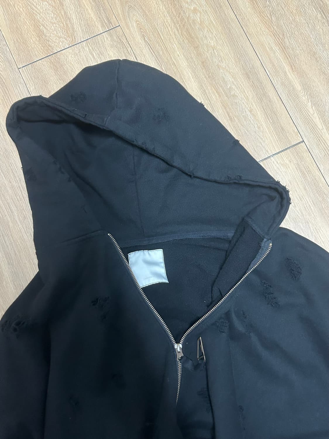 2) 언더마이카 데미지 후드집업 상품이미지4