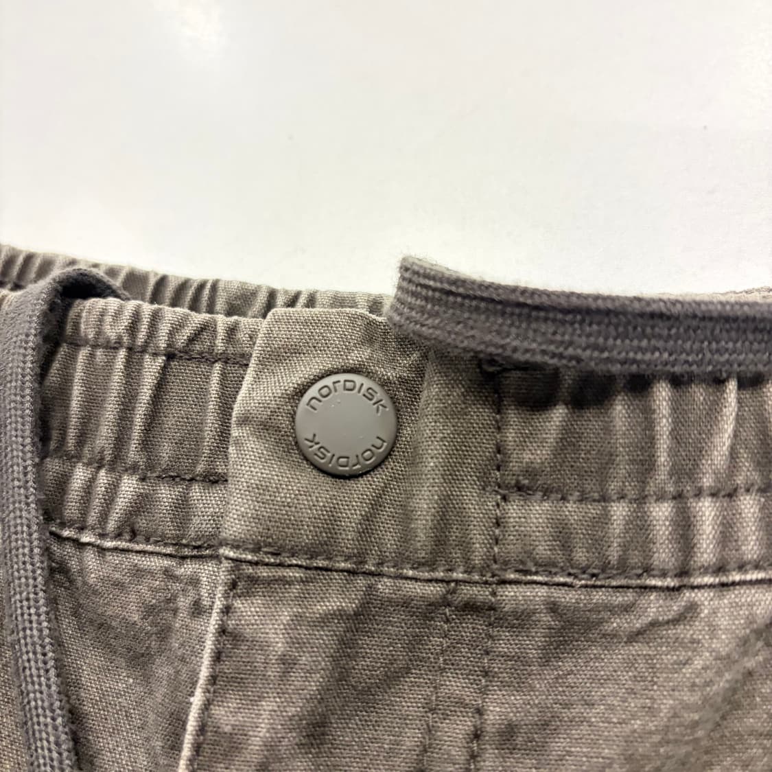 [XL] 노르디스크 코튼 워싱 카키색 면바지 B427 상품이미지6