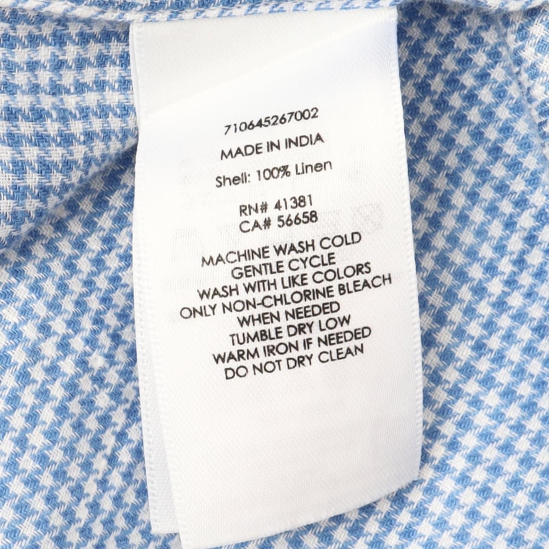 폴로 랄프로렌 오션워시 린넨 하운드투스 체크 셔츠 상품이미지9