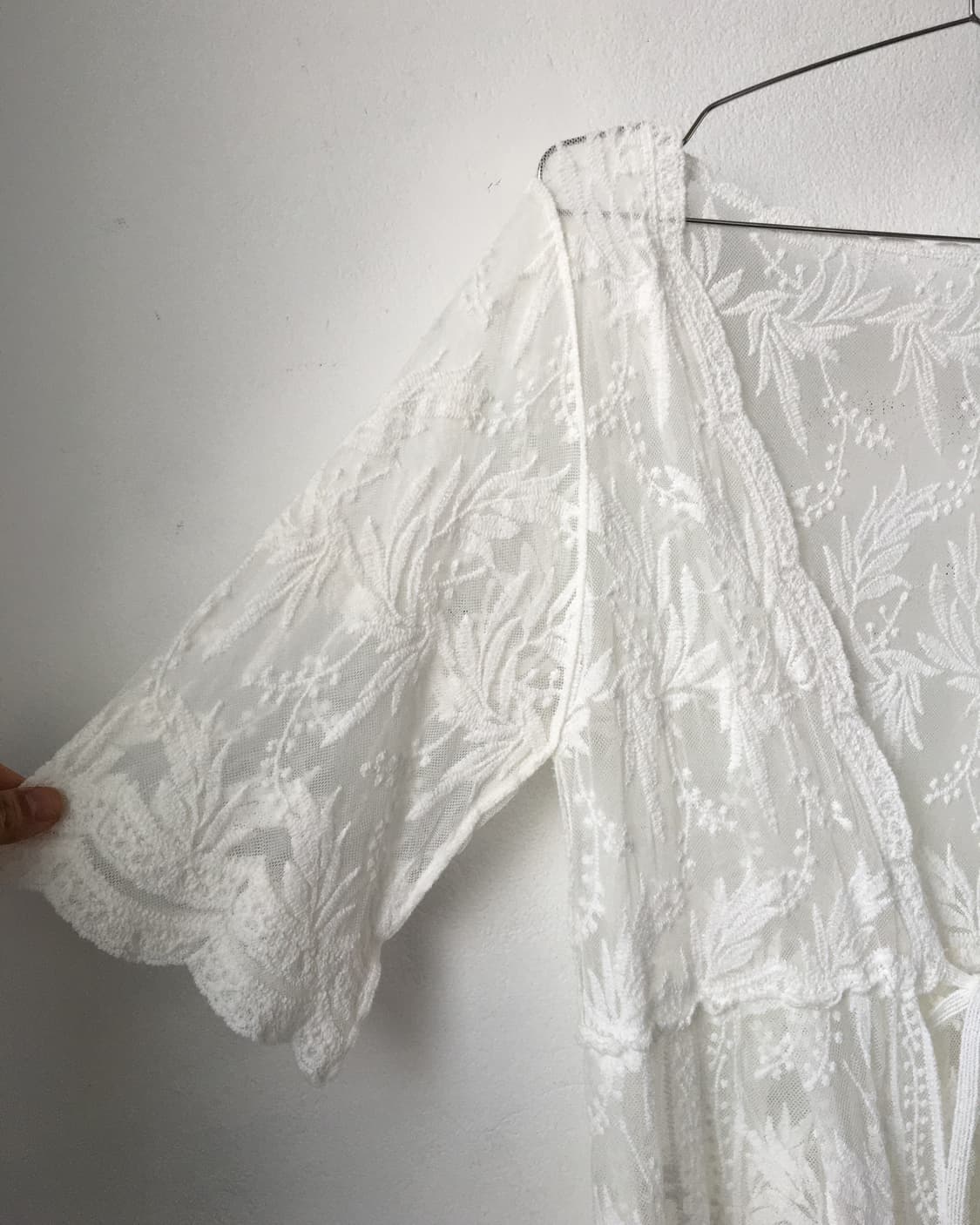 Lace long cardigan 상품이미지4