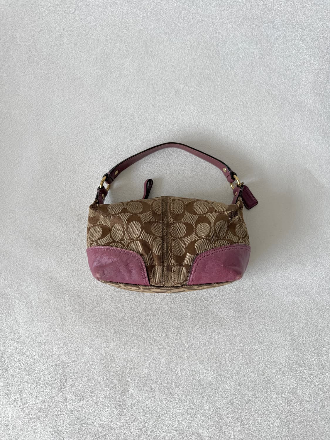 코치(COACH) 모노그램 미니백(원단 손상 있음) 상품이미지1