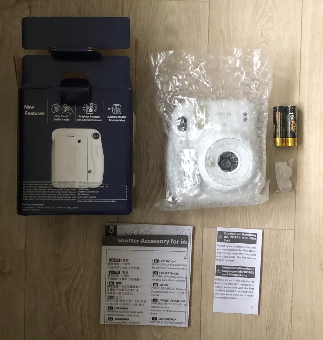 인스탁스 미니11 아이스 화이트 새상품 상품이미지4