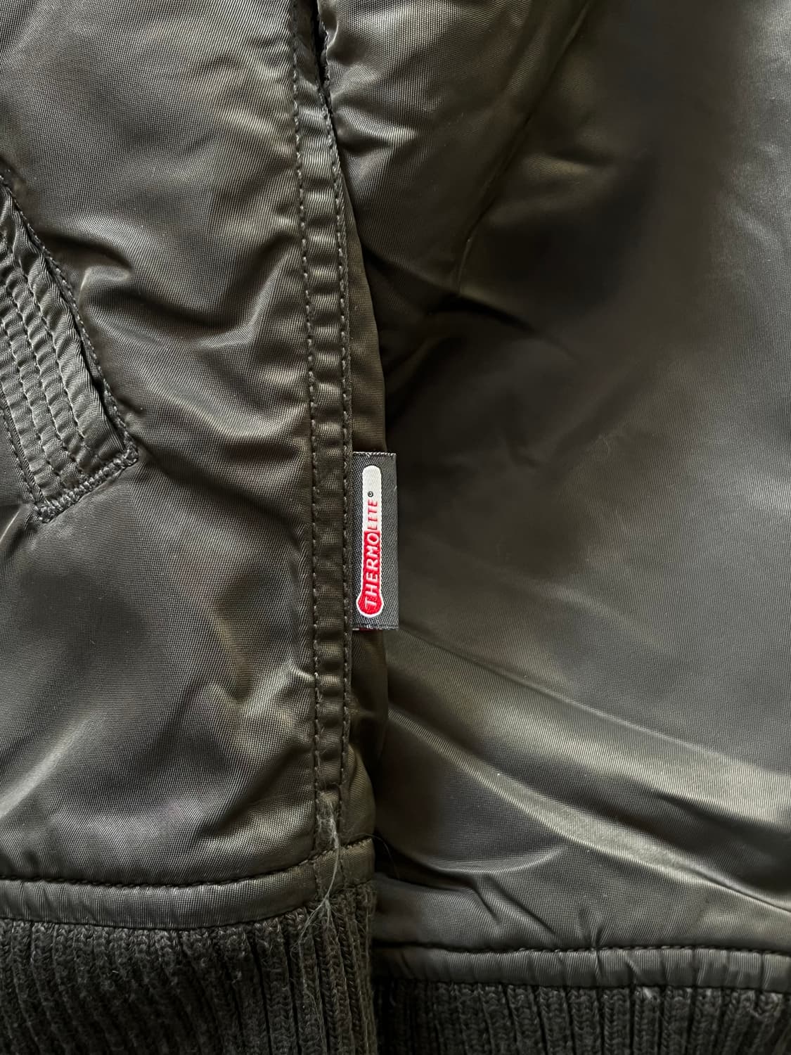 Alpha Industries 알파 인더스트리 카키 봄버 자켓 상품이미지10