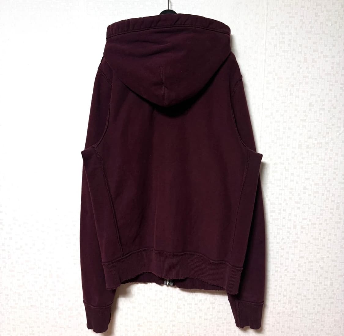 🔥아베크롬비 빅로고 버건디 후드집업🔥 상품이미지2