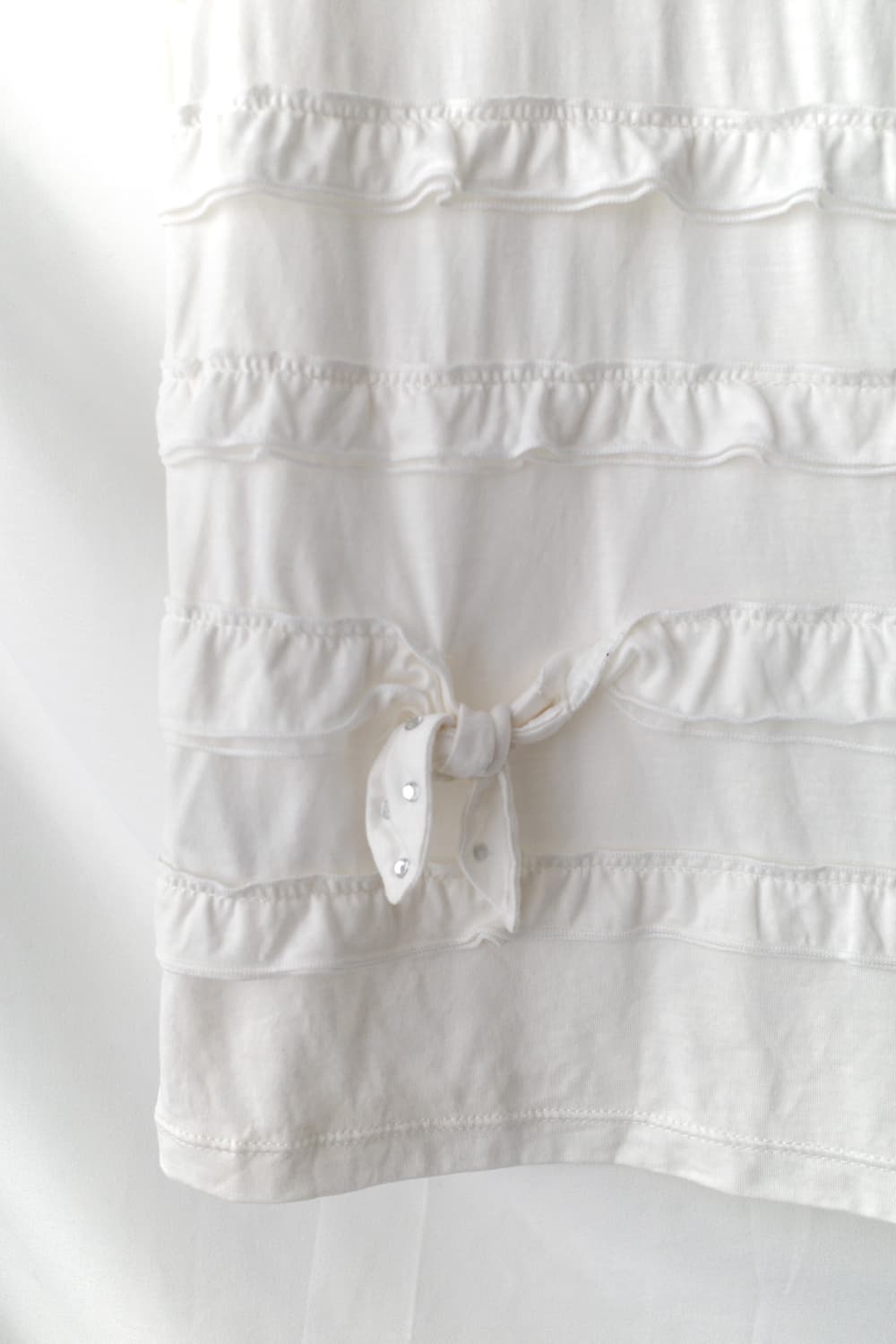 sonia rykiel) ribbon frill half T  상품이미지3