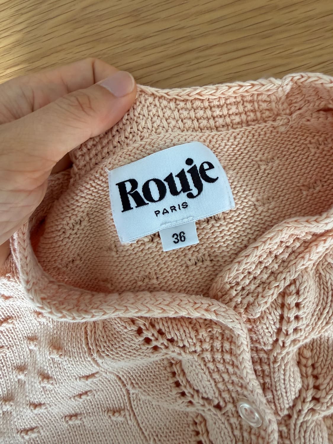 Rouje 크롭 코튼 가디건(ITALY) 상품이미지7
