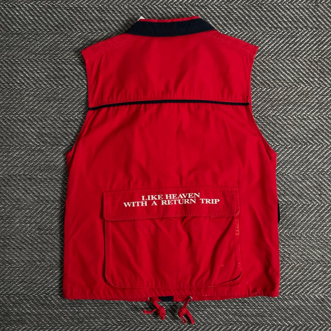 90s 필라 빅로고 올드스쿨 헌팅 베스트y 2842 상품이미지4