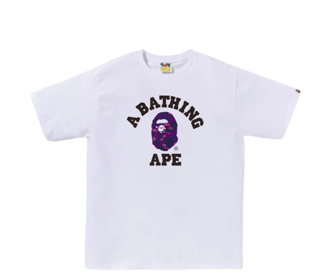 BAPE COLOR CAMO COLLEGE TEE 베이프 티셔츠 상품이미지1