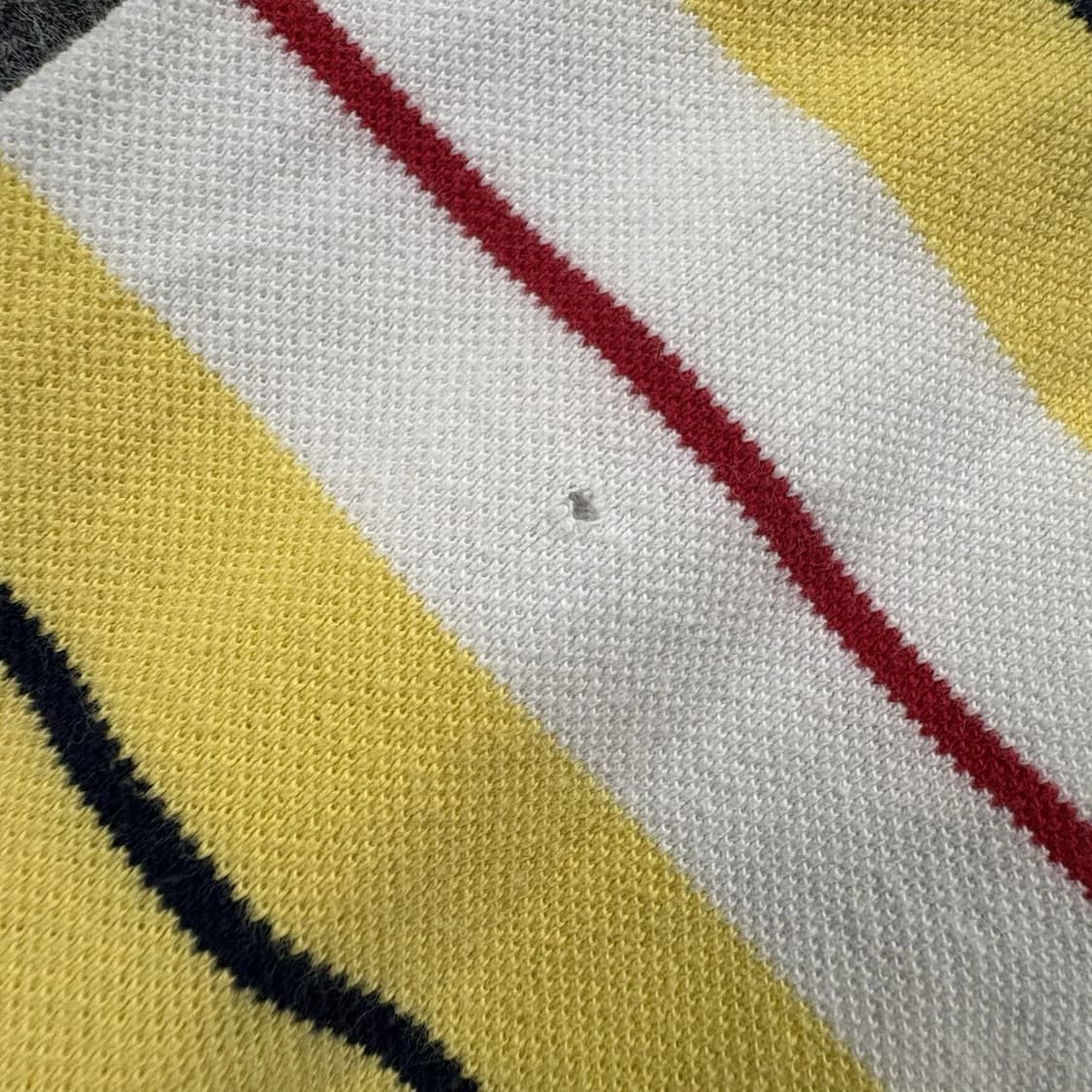 폴로 랄프로렌 옐로우 스트라이프 빅포니 긴팔 카라티 상품이미지5