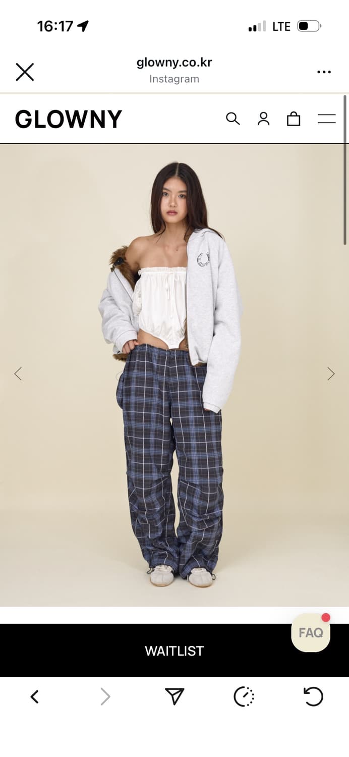 새상품) 글로니 무어 리버서블 퍼자켓M 상품이미지5