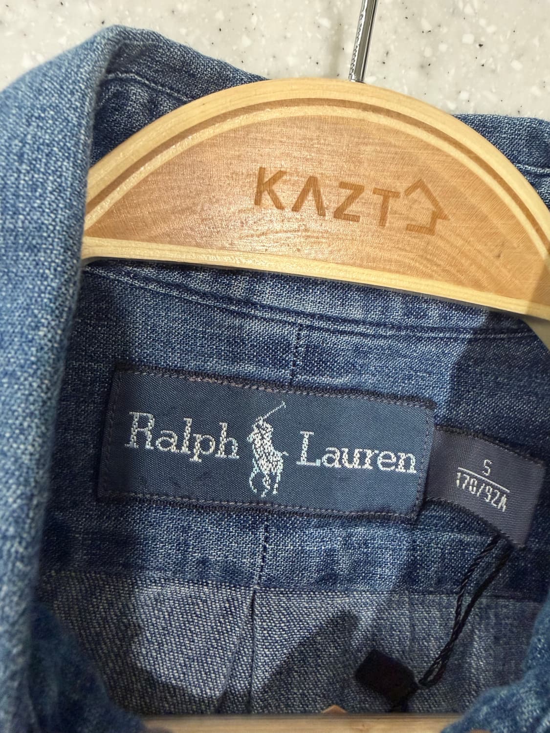 137. 폴로 데님셔츠 청셔츠 상품이미지2