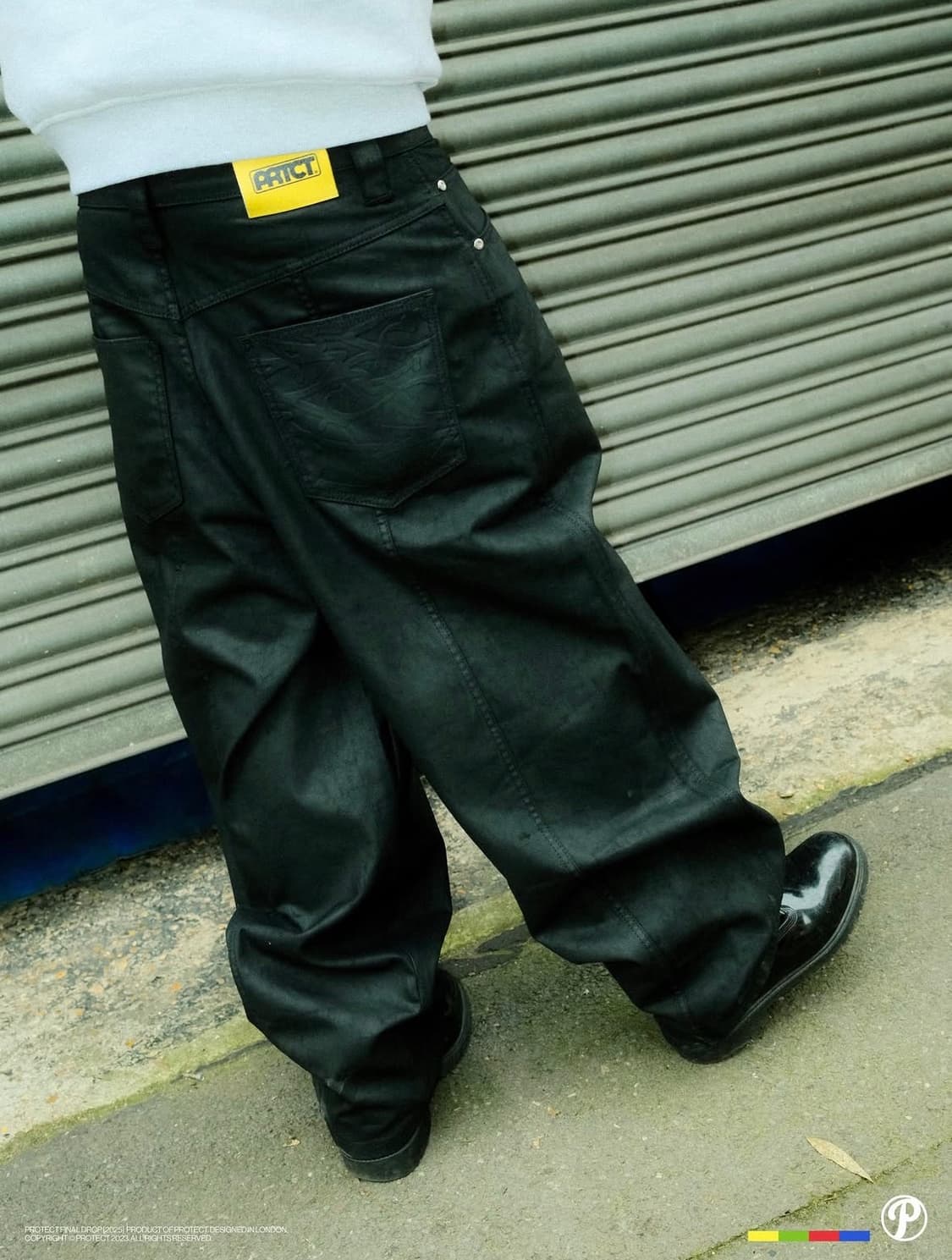 Protect 데님팬츠(wax페이크레더) 상품이미지4