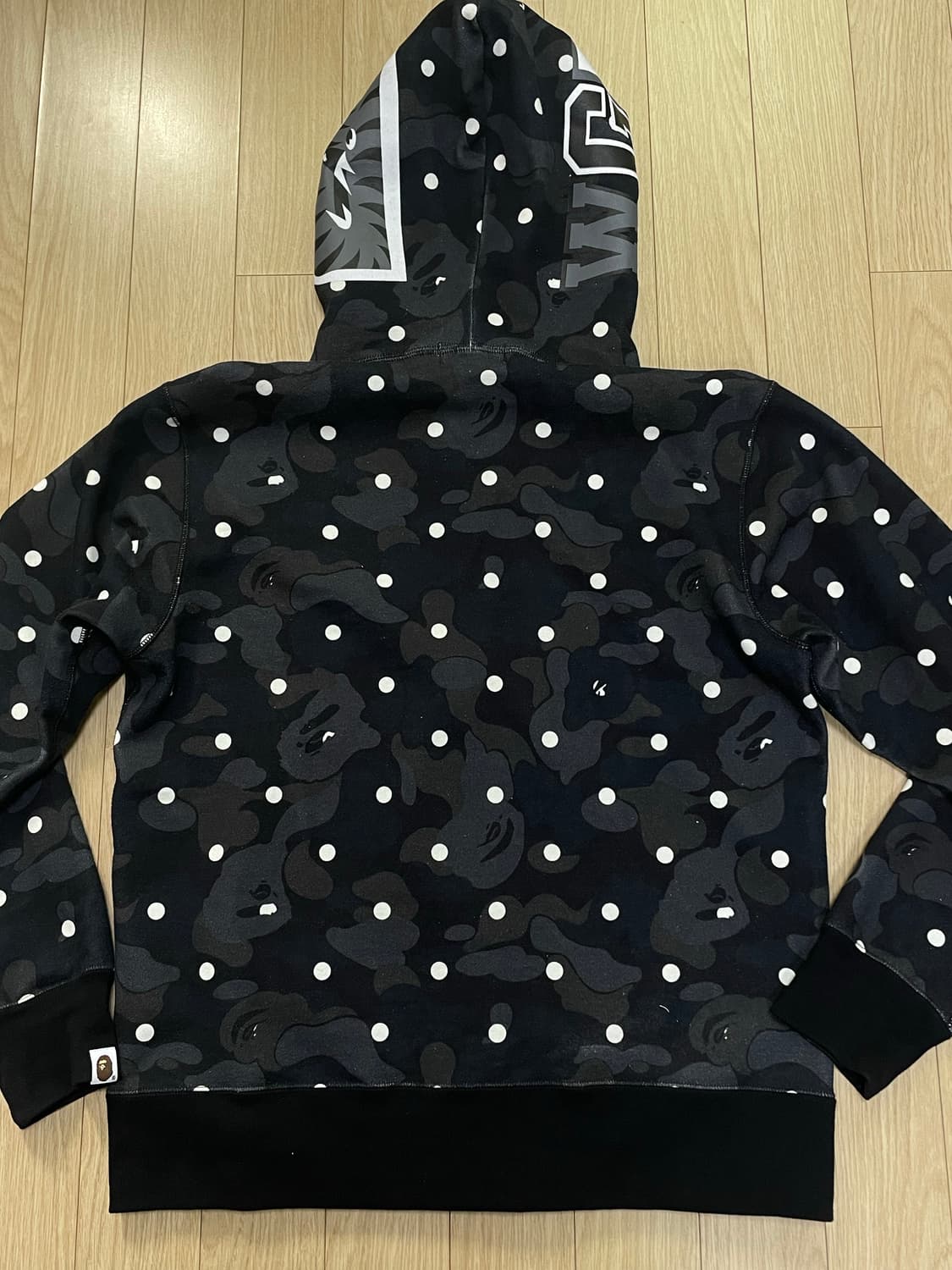 베이프 25aw 닷 샤크 후드 L 상품이미지2