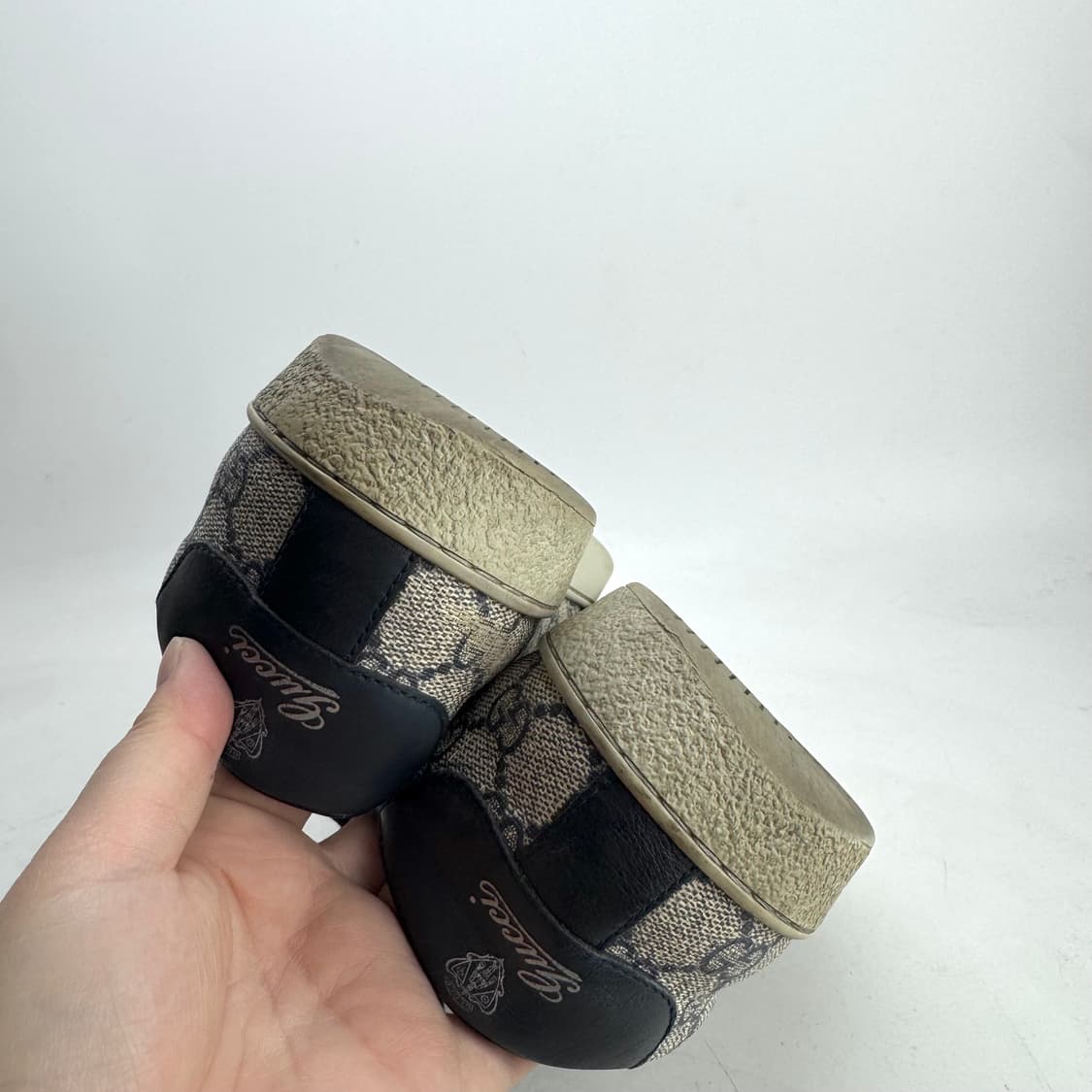 285) GUCCI 구찌 슈프림 캔버스 스니커즈 상품이미지7