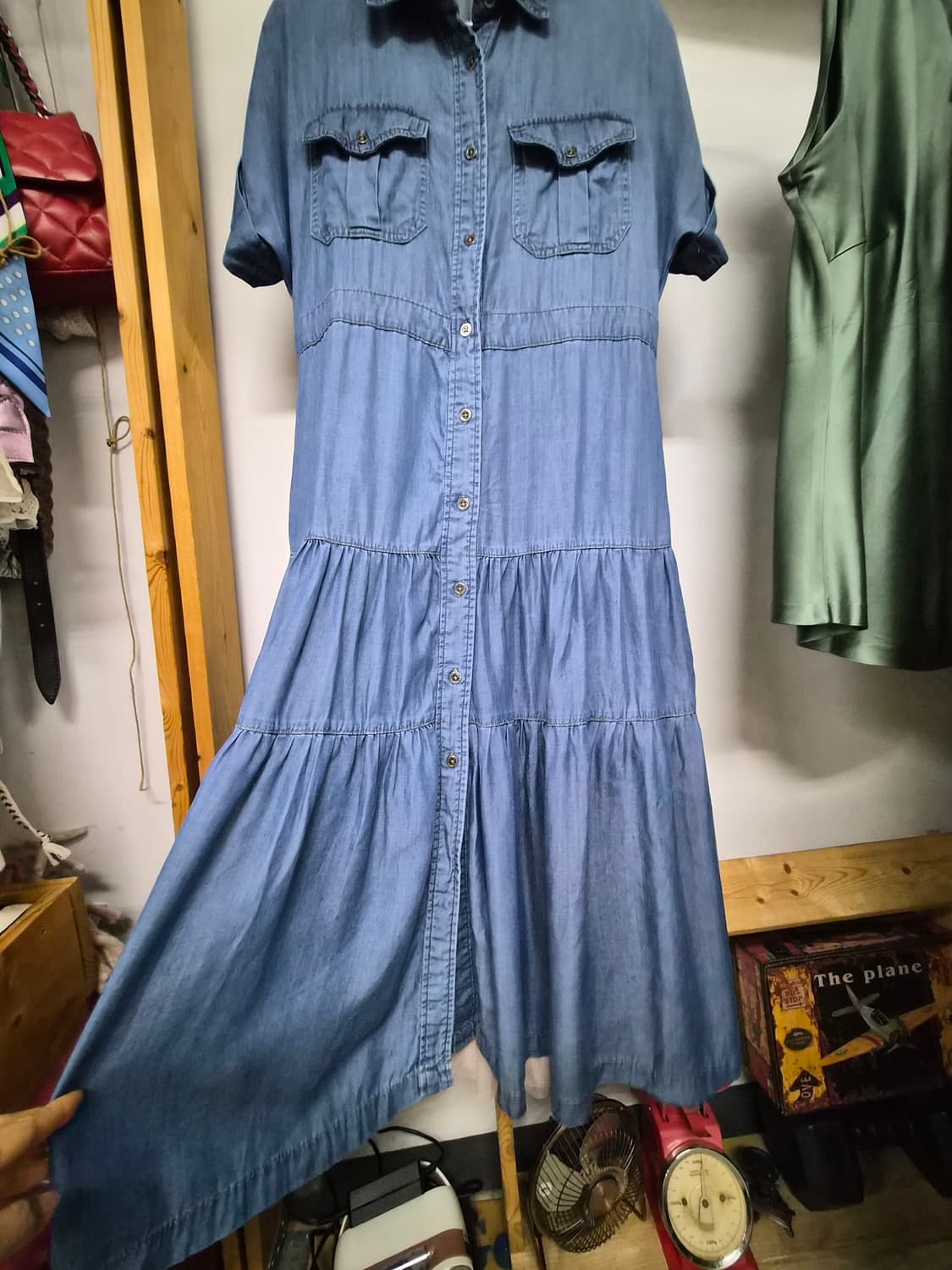 데렉렘  캉캉 데님 원피스 상품이미지4