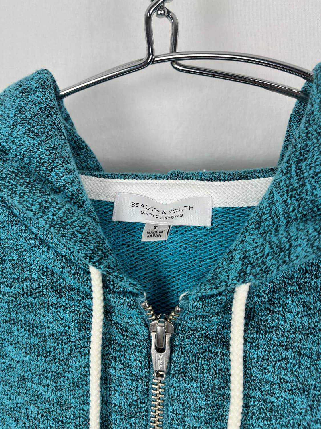 United Arrows(japan made) 컬러 후드 집업  상품이미지3