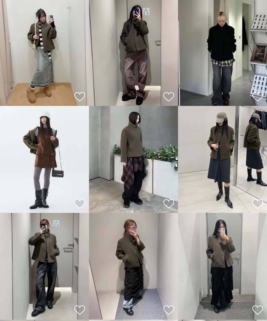 인사일런스 미니멀 코트 BROWN 상품이미지3