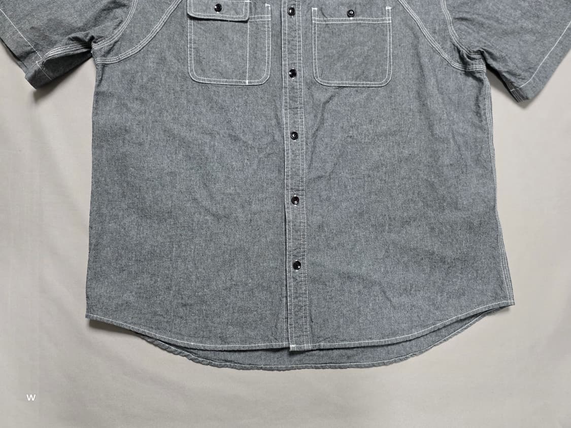 유니폼브릿지 샴브레이 반팔 셔츠 [105] 상품이미지6