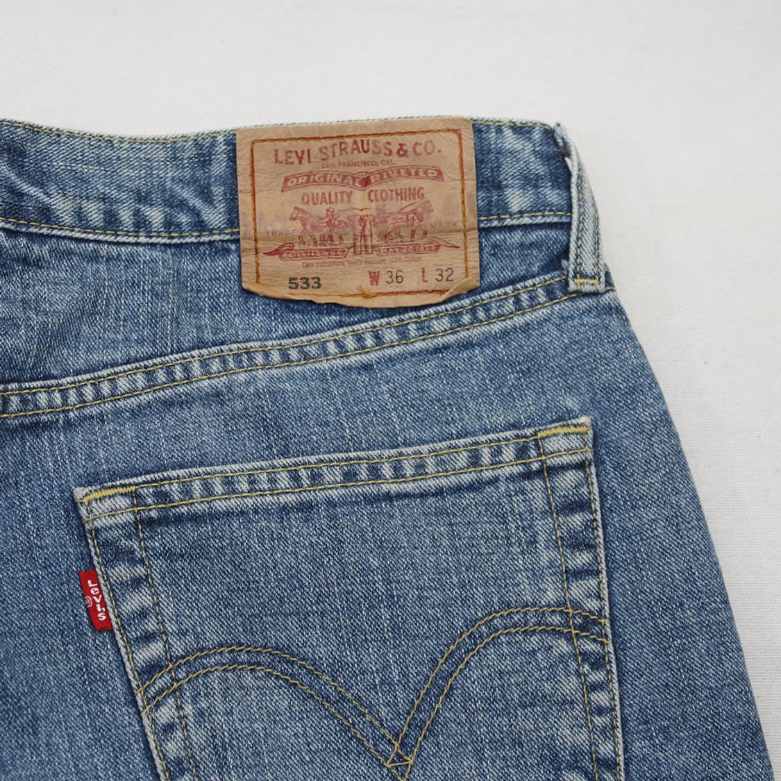 (착용컷) 리바이스 533 (남성용 34.5) 상품이미지8