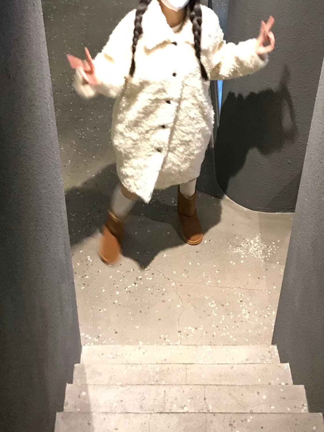 롱 퍼 코트 fur coat 상품이미지3