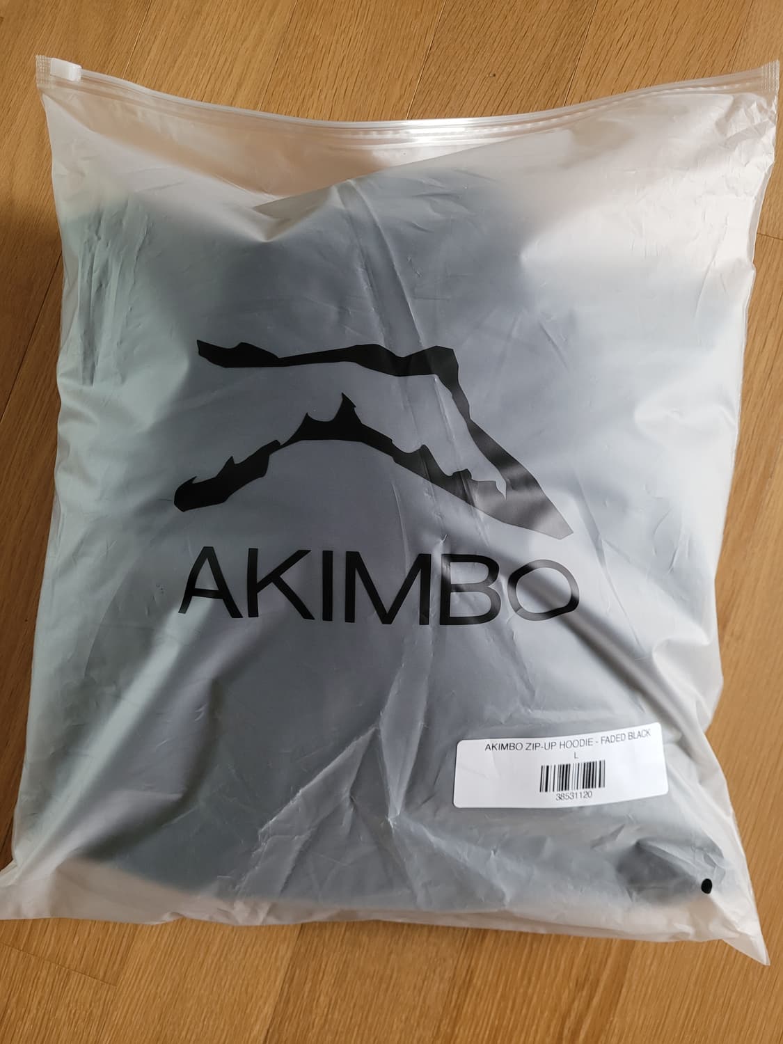 아킴보 클럽 akimbo club 후드집업 블랙L 상품이미지2