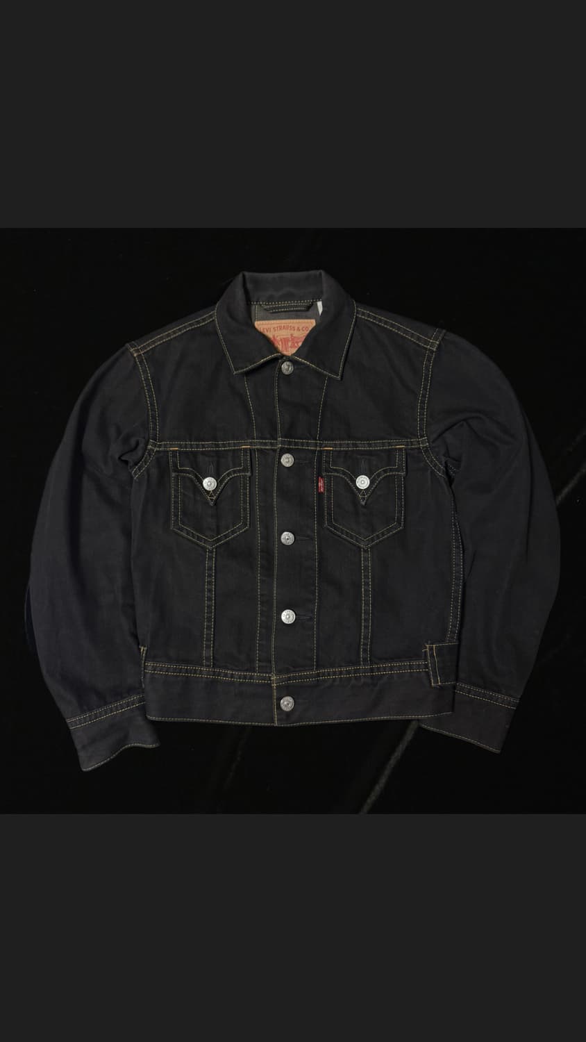 리바이스 흑청 데님자켓 상품이미지1