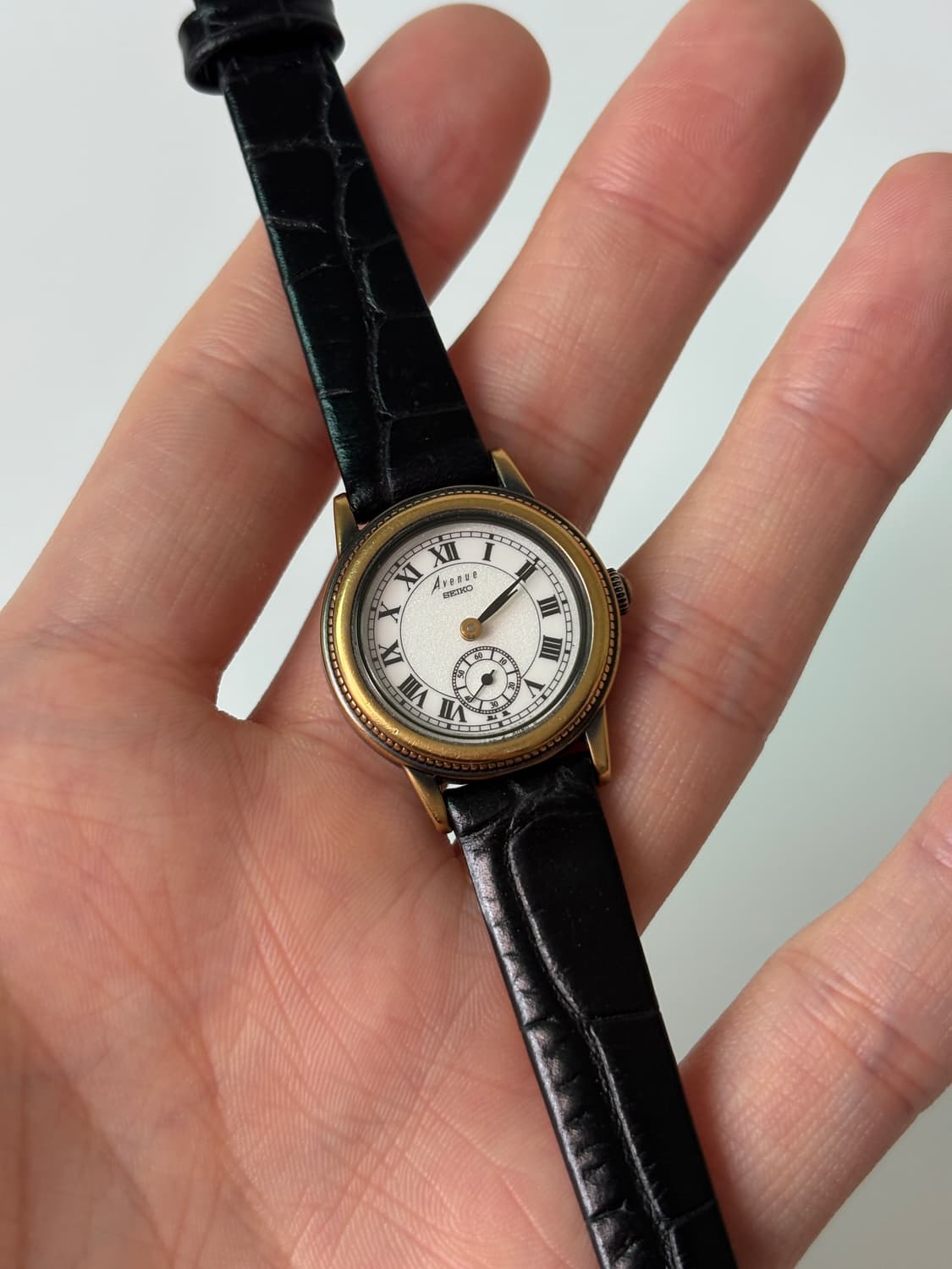 1980s Avenue Small Seconds Ladies Quartz 상품이미지1