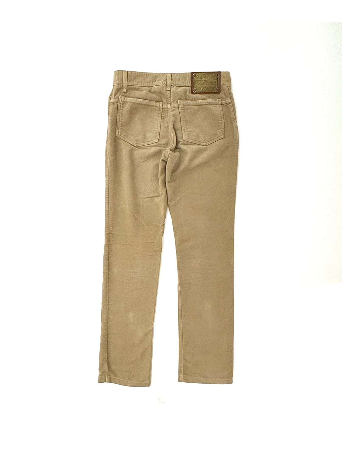 Dolce & Gabbana Beige Velvet Pants/ 38 상품이미지2
