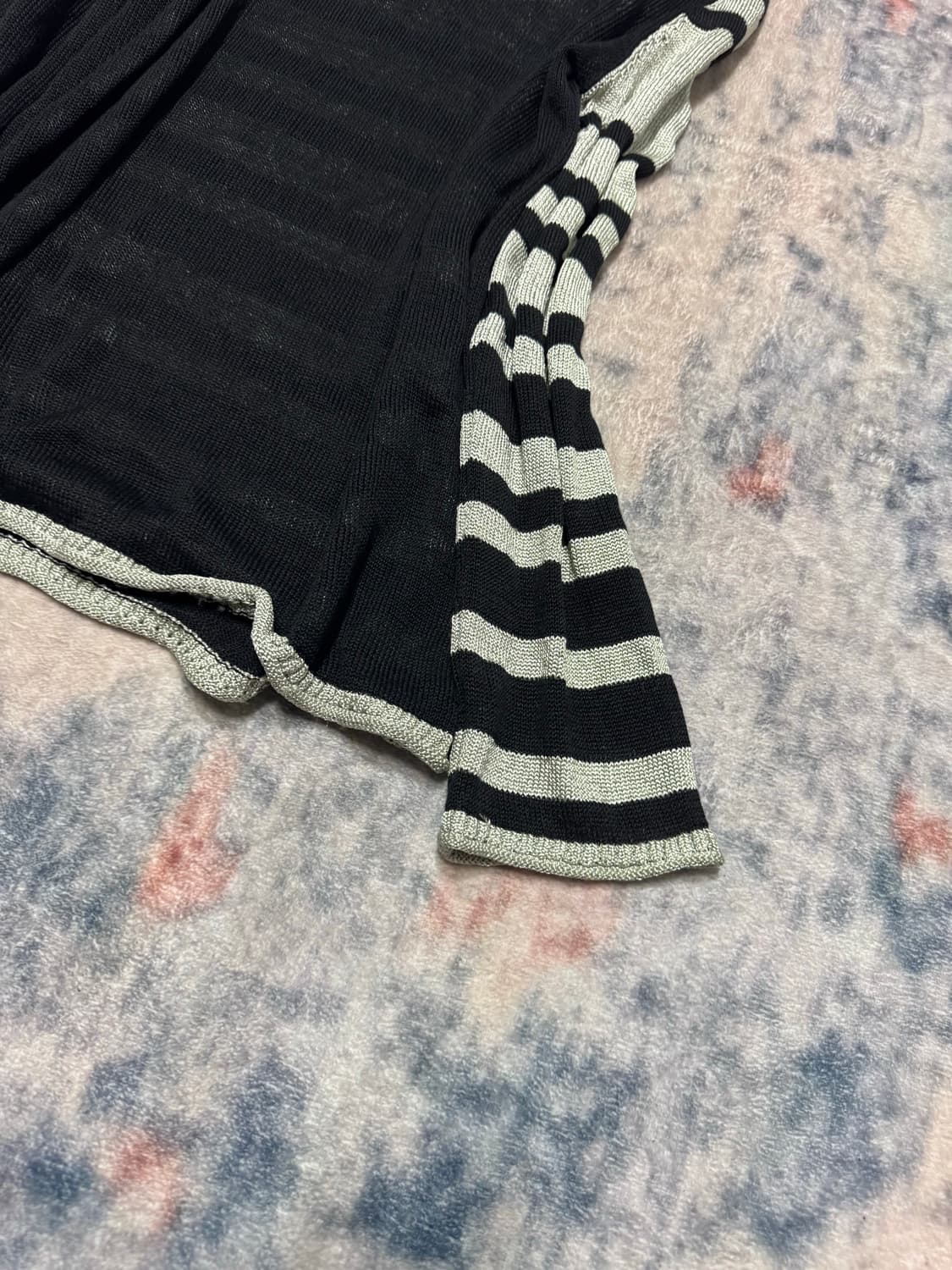 Just cavalli big collar stripe knit 상품이미지7