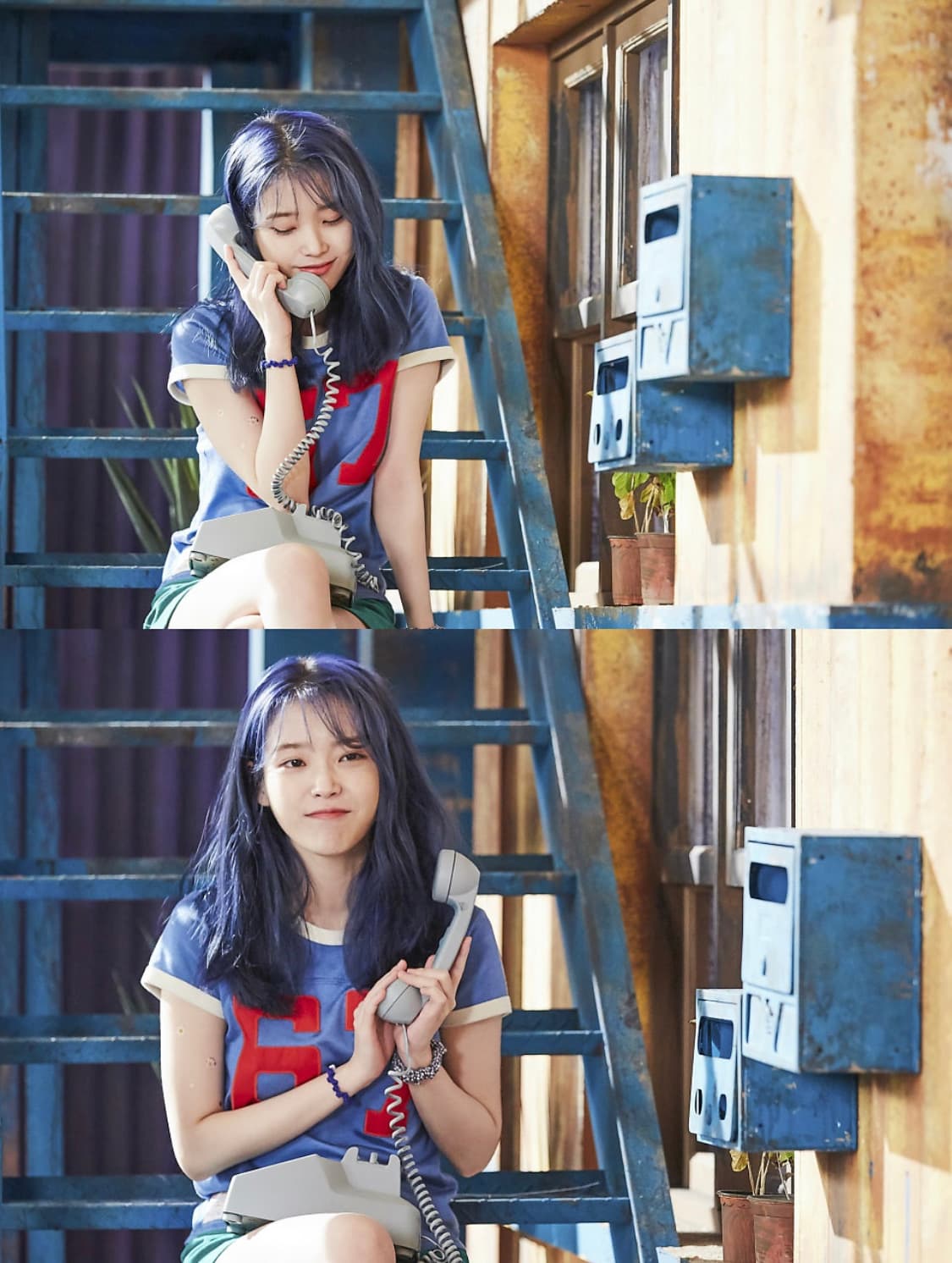 폴로랄프로렌 아이유 블루밍 반팔티 상품이미지1