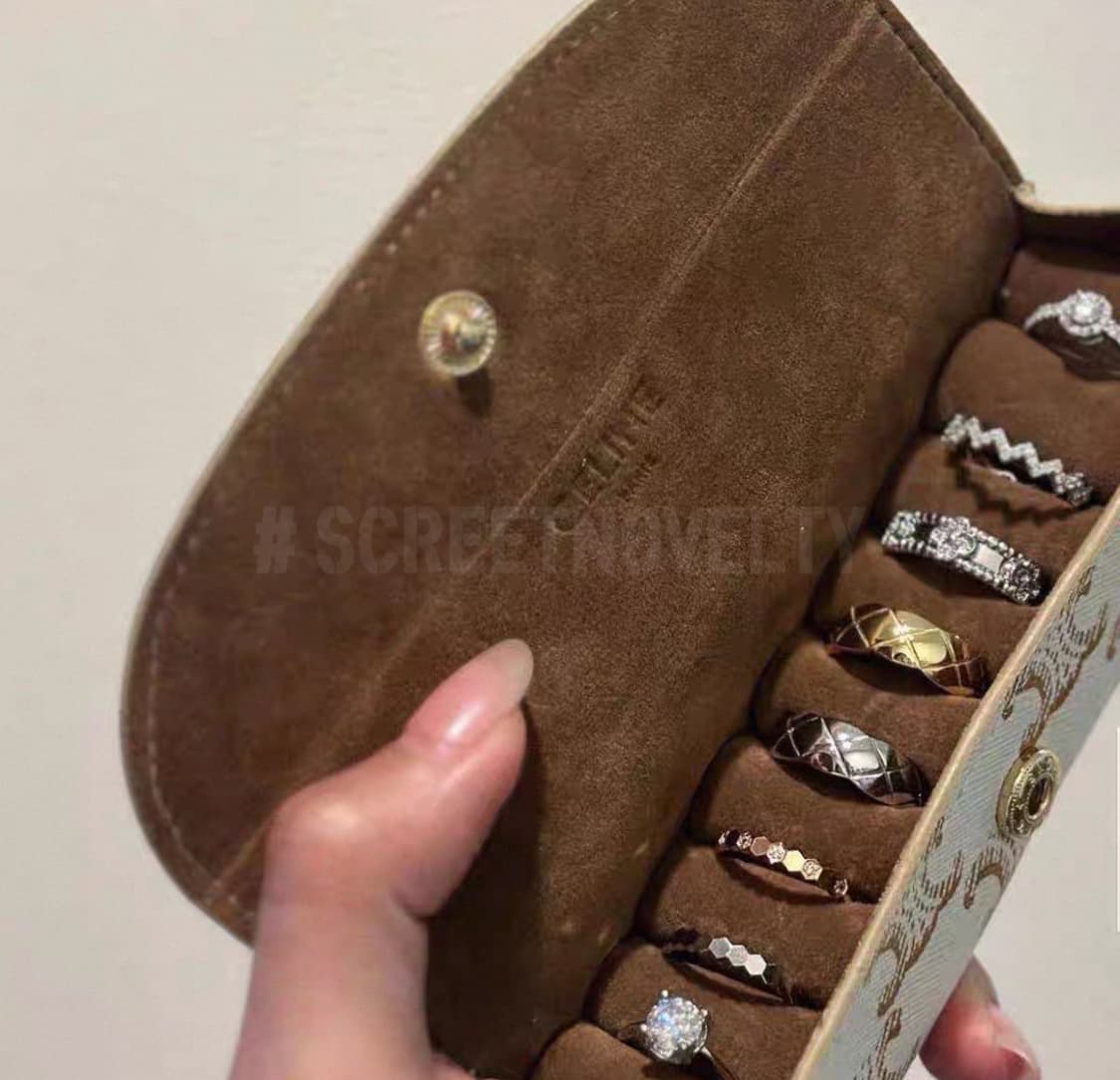 셀린느 트리옹페 쥬얼리 케이스 아이보리 상품이미지7