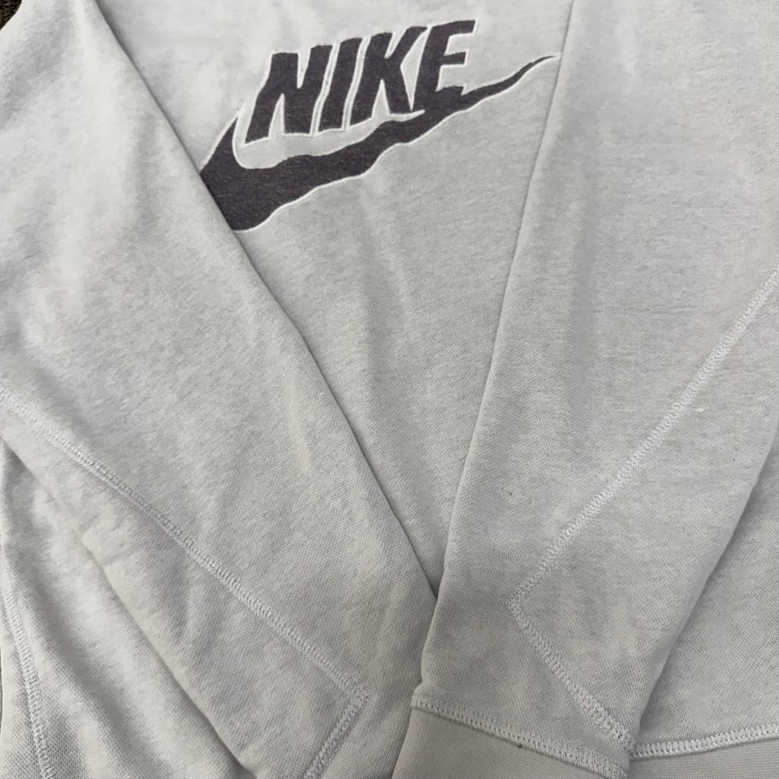 NIKE 나이키 여성 스우시 맨투맨 연한 퍼플 M 상품이미지5