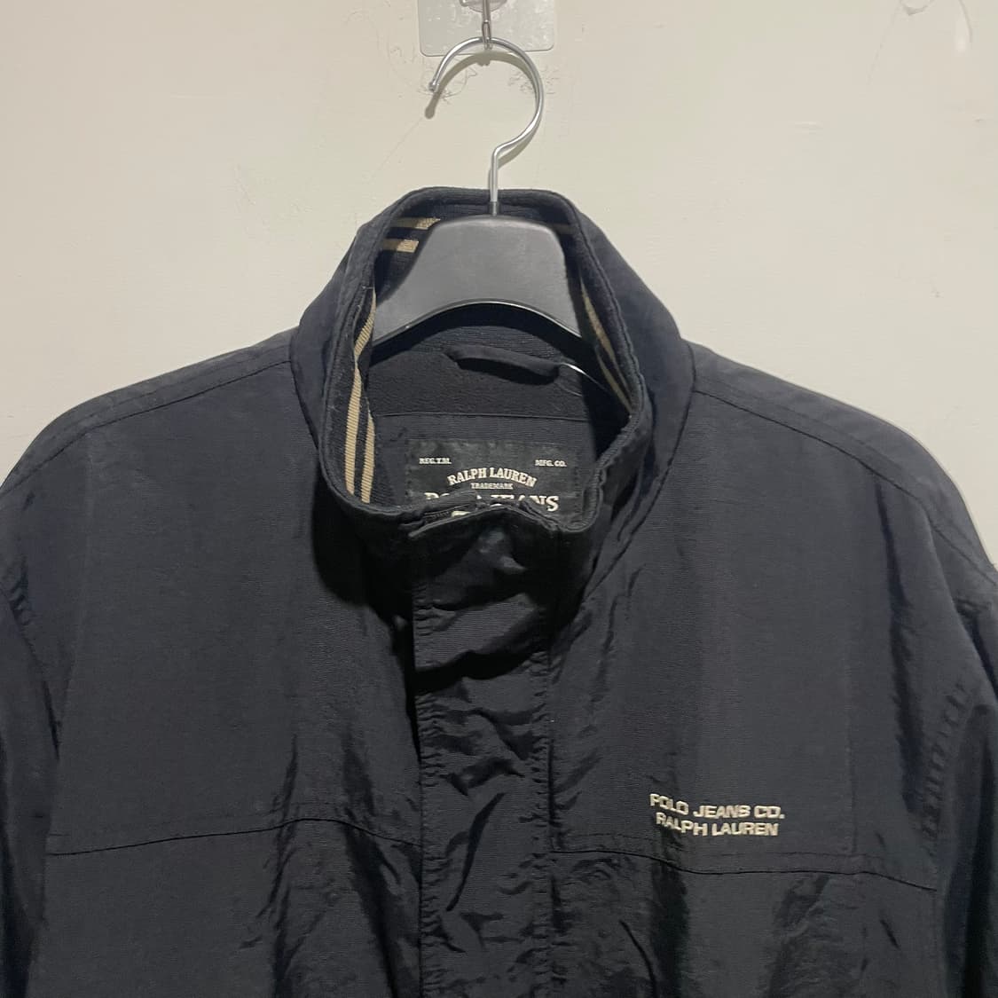 폴로랄프로렌 나일론 자켓 블랙 상품이미지3