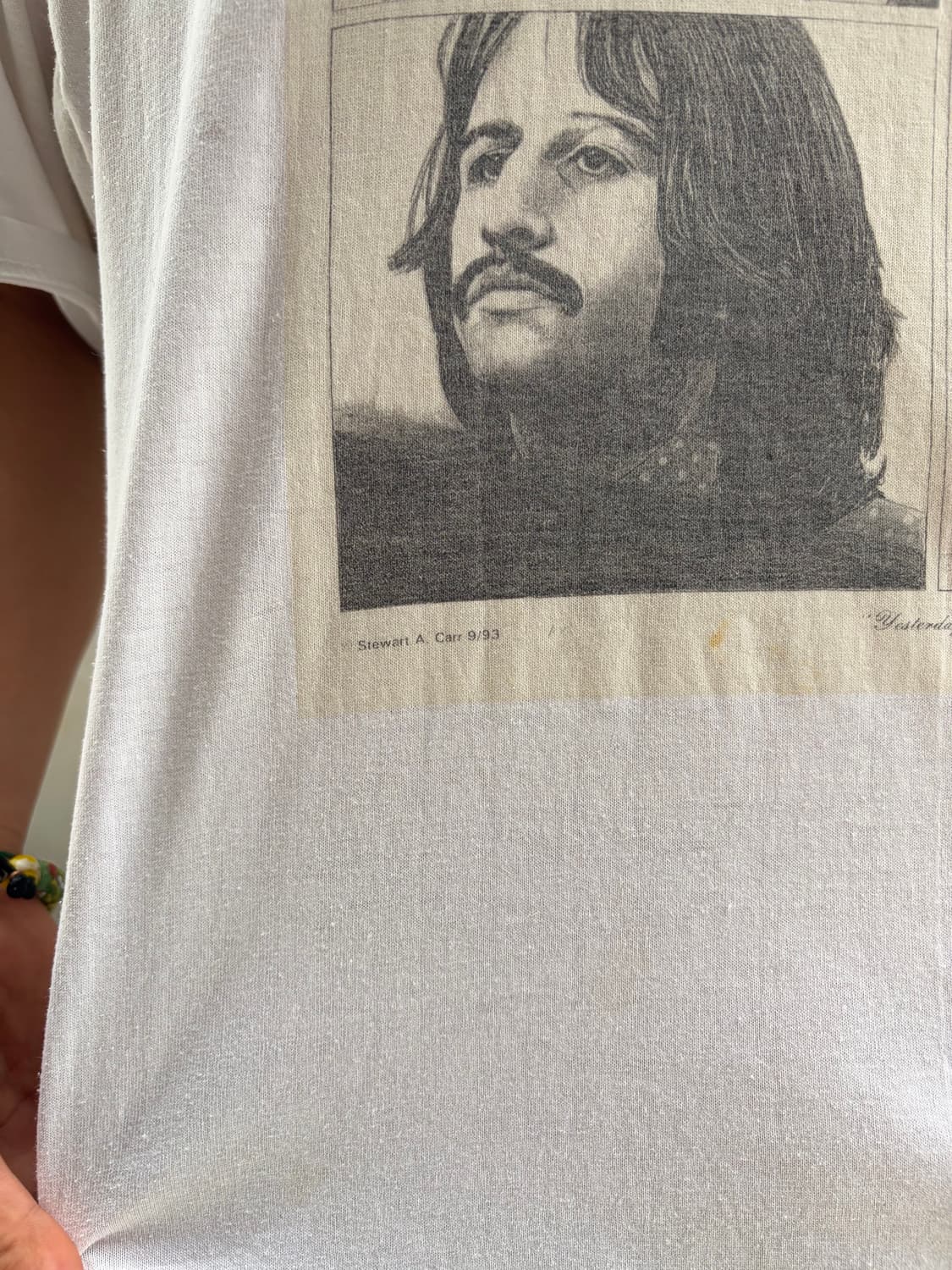 90’s Beatles Yesterday album artwork T 상품이미지6